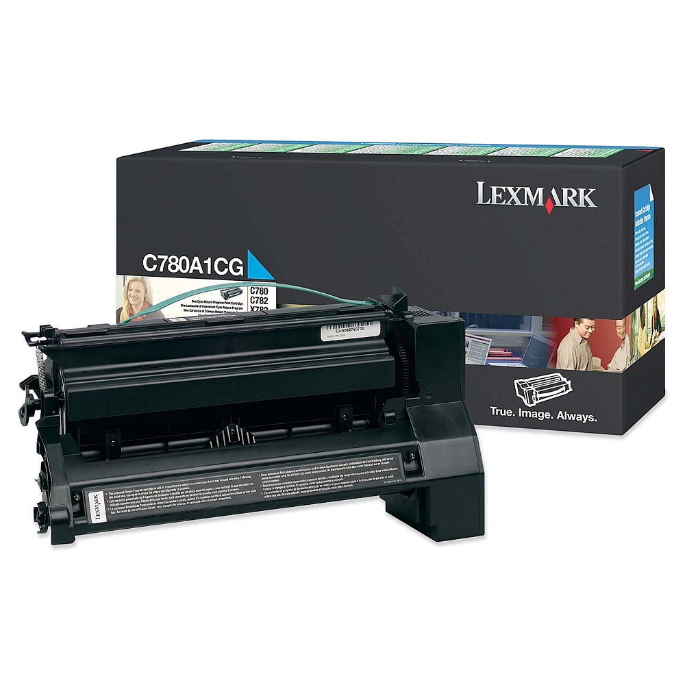 Lexmark C780, C782 Cyan Return Programme Print Cartridge (6K)