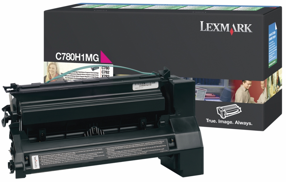 Lexmark C780, C782 Magenta Return Programme Print Cartridge (6K)