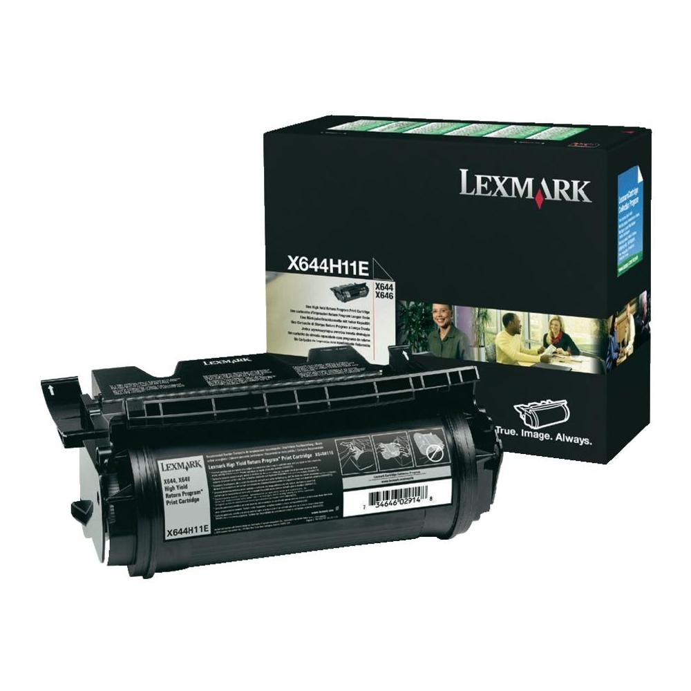 Lexmark X64x Black Print Cartridge High Return