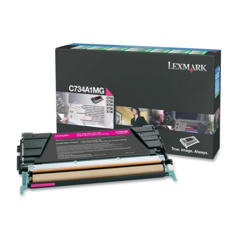 Lexmark C734, C736, X734, X736, X738 Magenta Return Programme Toner Cartridge (6K)