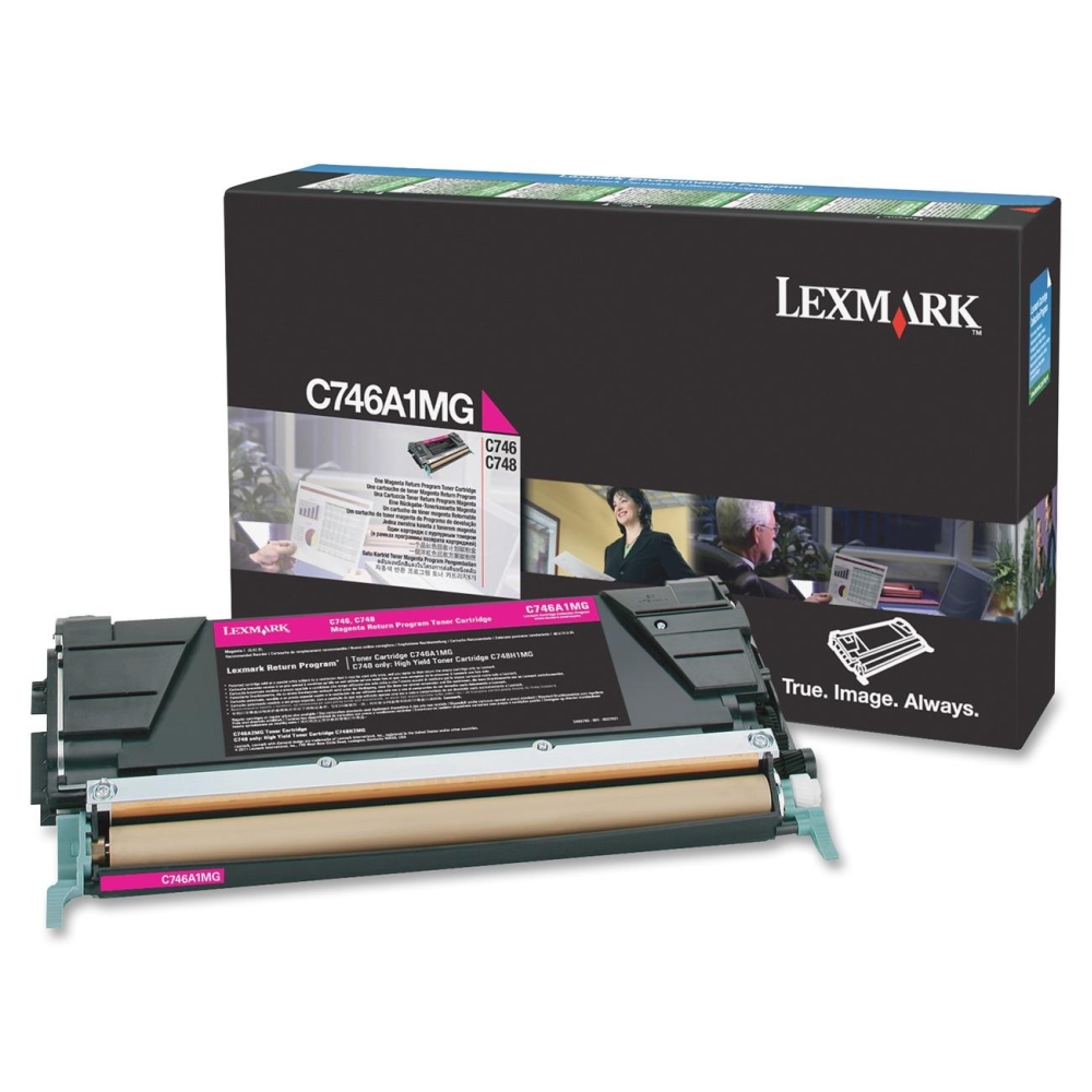Lexmark C746, C748 Magenta Return Program Toner Cartridge