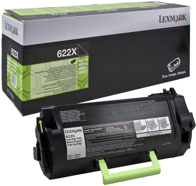 Lexmark 622X Extra High Yield Return Program Toner Cartridge