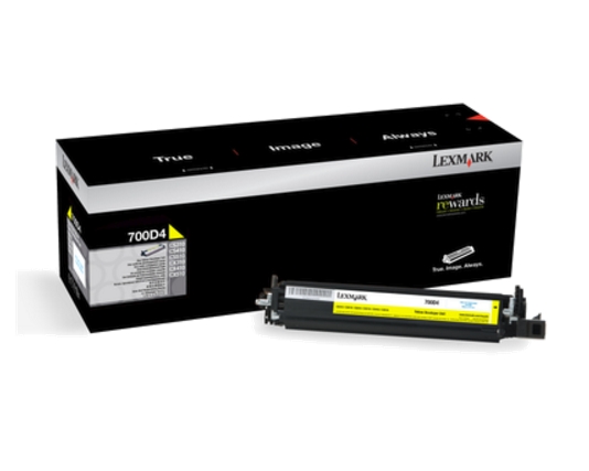Lexmark 700D4 Yellow Developer Unit