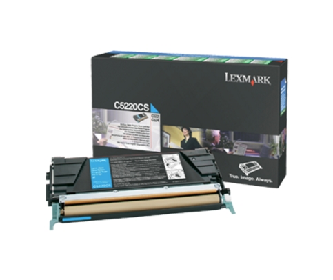 Lexmark C522, C524, C53x Cyan Return Programme Toner Cartridge (3K)