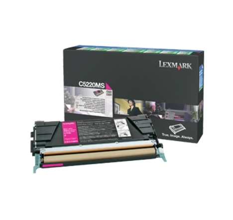 Lexmark C522, C524, C53x Magenta Return Programme Toner Cartridge (3K)
