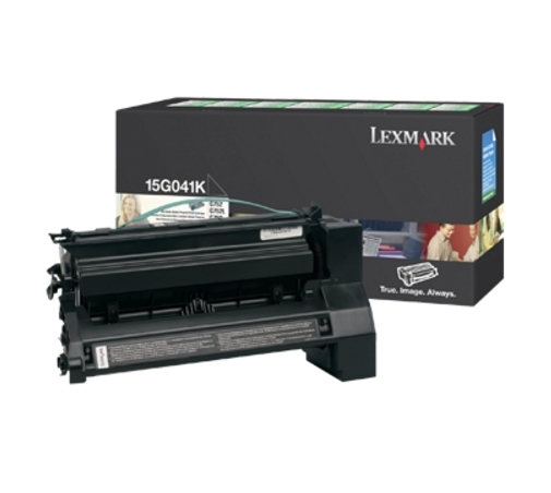 Lexmark C752, C760, C762 Black Return Programme Print Cartridge (6K)