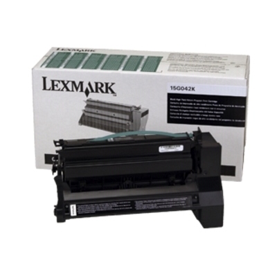 Lexmark C752, C762 Black High Yield Return Programme Print Cartridge (15K)