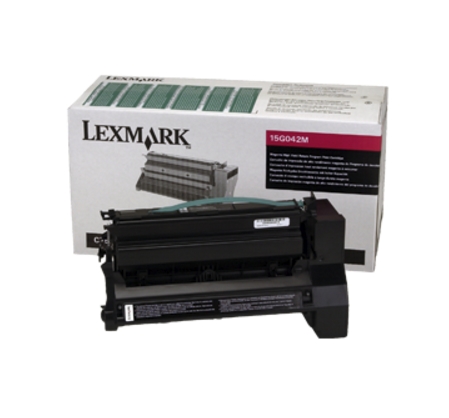 Lexmark C752, C762 Magenta High Yield Return Programme Print Cartridge (15K)