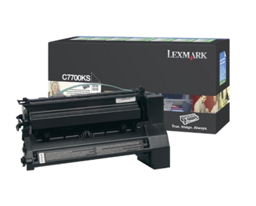 Lexmark C77X Black Return Programme Print Cartridge (6K)