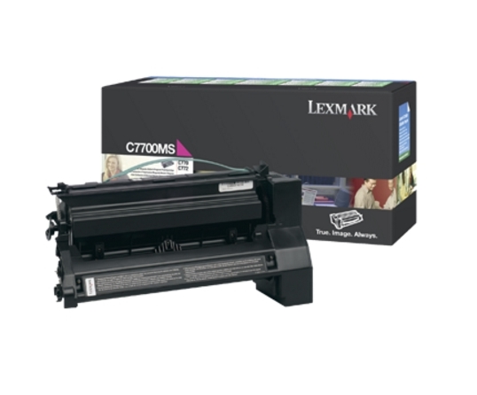 Lexmark C77X Magenta Return Programme Print Cartridge (6K)