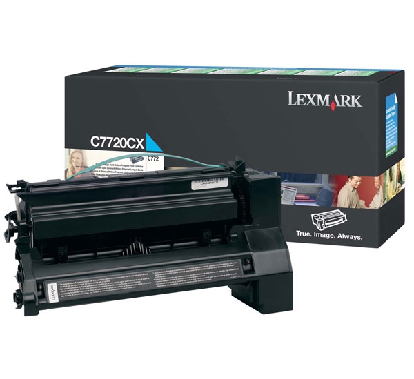 Lexmark C772 Cyan Extra High Yield Return Programme Print Cartridge (15K)