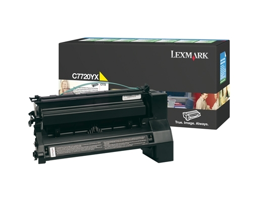 Lexmark C772 Yellow Extra High Yield Return Programme Print Cartridge (15K)