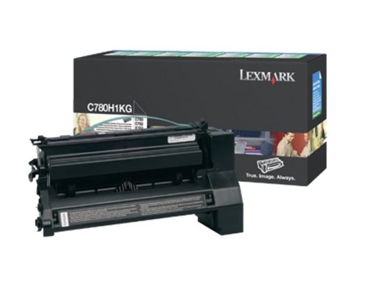 Lexmark C780, C782 Black High Yield Return Programme Print Cartridge (10K)