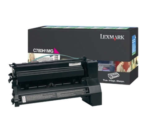 Lexmark C780, C782 Magenta High Yield Return Programme Print Cartridge (10K)