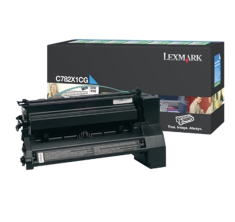 Lexmark C782 Cyan Extra High Yield Return Programme Print Cartridge (15K)