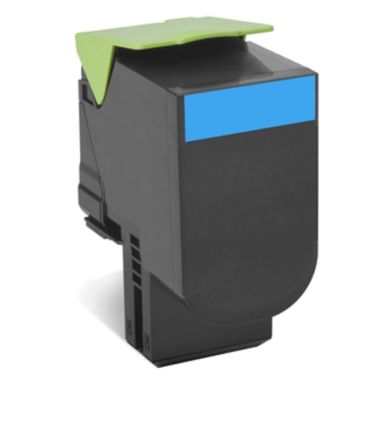 Lexmark 702XC Cyan Extra High Yield Return Program Toner Cartridge