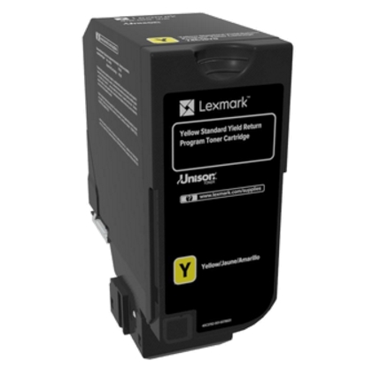 Lexmark Yellow Standard Yield Return Programme Toner Cartridge