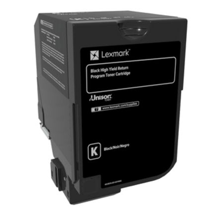 Lexmark Black High Yield Return Programme Toner Cartridge