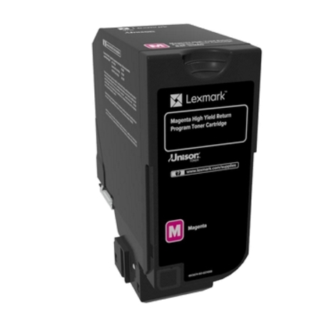 Lexmark Magenta High Yield Return Programme Toner Cartridge