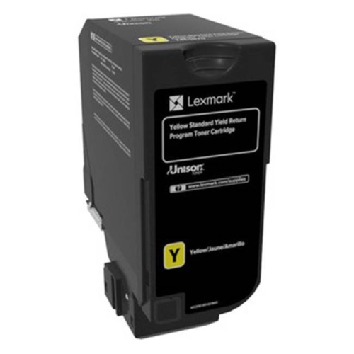Lexmark Yellow High Yield Return Programme Toner Cartridge