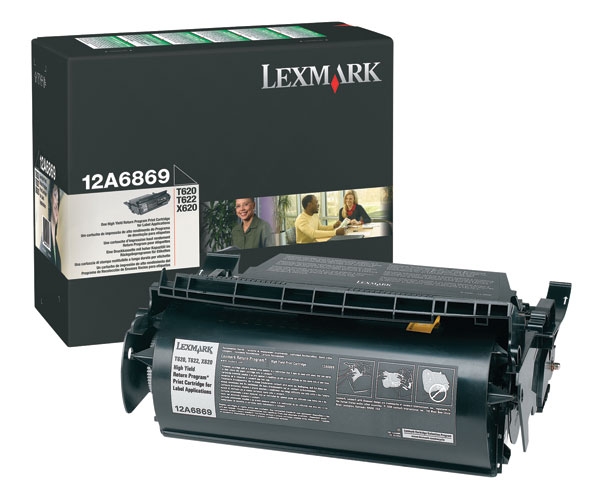 Lexmark T620, T622 Return Programme Print Cartridge for Label (10K)
