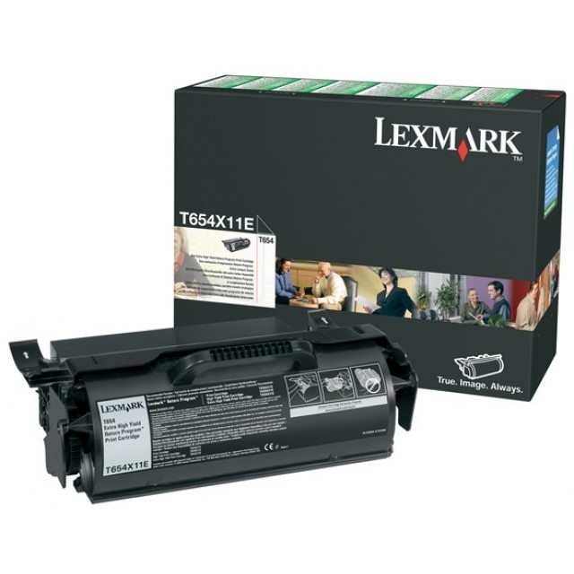 Lexmark T654 Extra High Yield Return Programme Print Cartridge (36K)