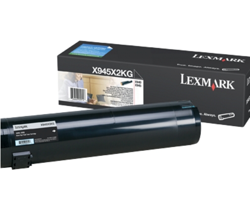 Lexmark X940e, X945e Black High Yield Toner Cartridge (36K)