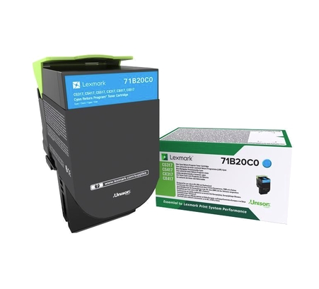 Lexmark CS/CX3/4/517  Return open channel Cyan CRTG