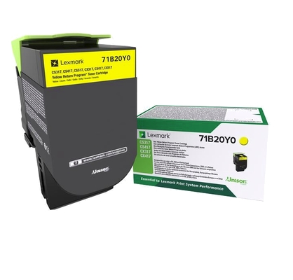 Lexmark CS/CX3/4/517  Return open channel Yellow CRTG