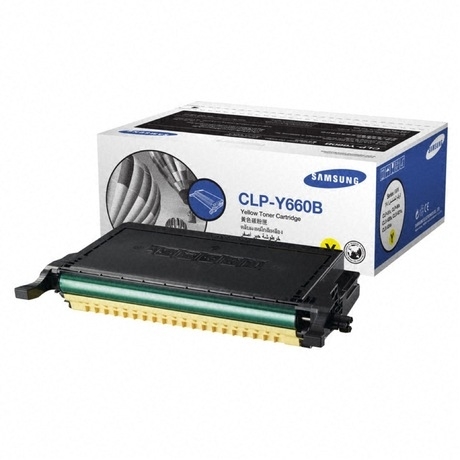 Samsung CLP-Y660B H-Yield Yel Toner Crtg