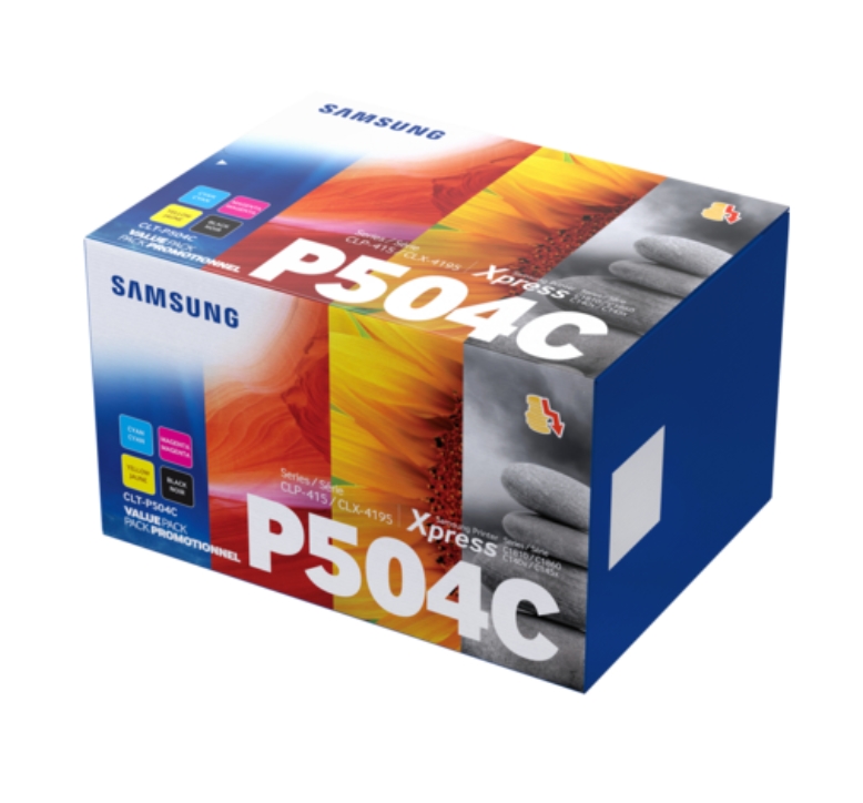 Samsung CLT-P504C 4-pk CYMK Toner Crtg