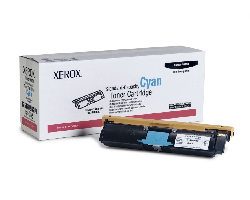 Xerox Phaser 6120N Standard Capacity Cyan Toner Cartridge