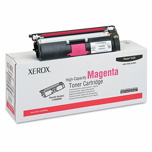 Xerox Phaser 6120N High Capacity Magenta Cartridge