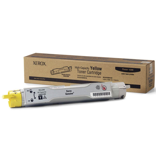 Xerox Phaser 6300 High Cap Toner Cartridge (7K) Yellow