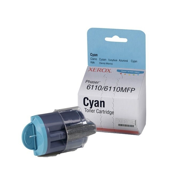 Xerox Phaser 6110/6110N Standard Capacity Cyan Toner Cartridge