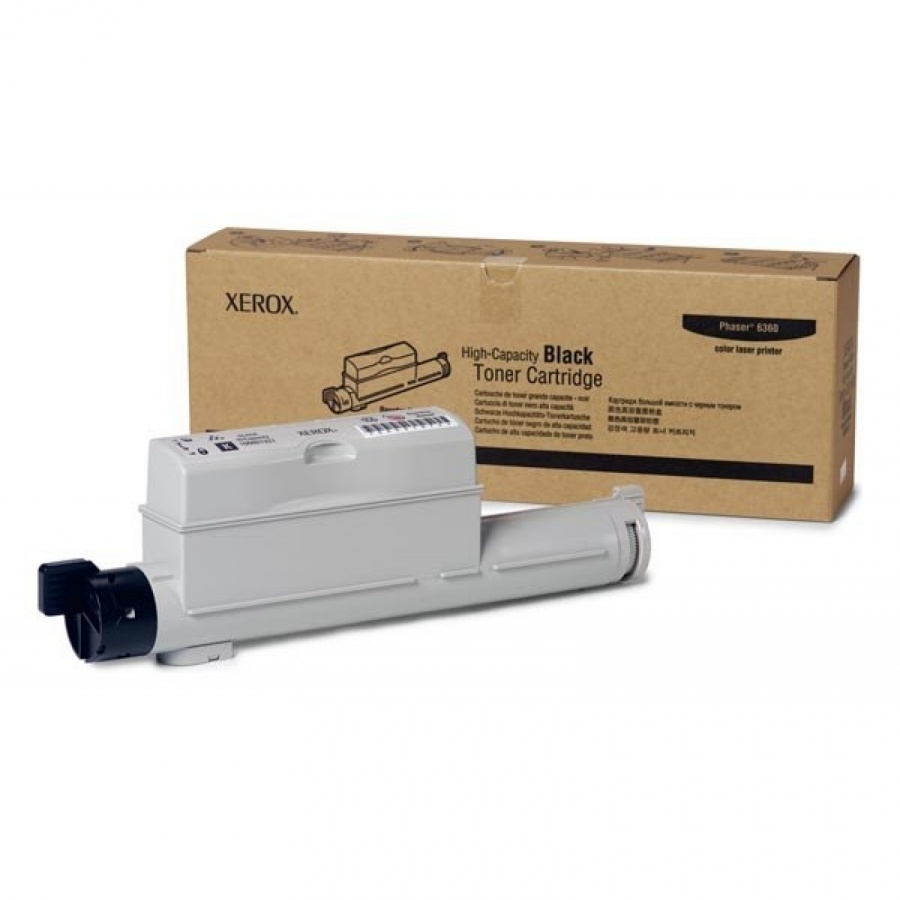 Xerox Phaser 6360 High Cap Toner Cartridge Black