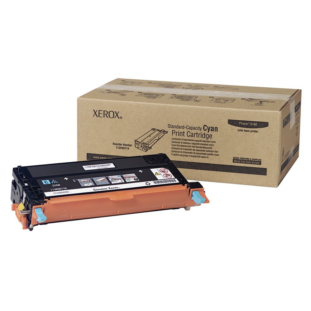 Xerox Phaser 6180 Cyan standard capacity print cartridge