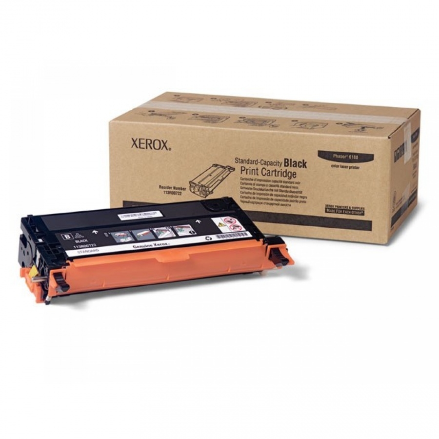 Xerox Phaser 6180 Black standard capacity print cartridge