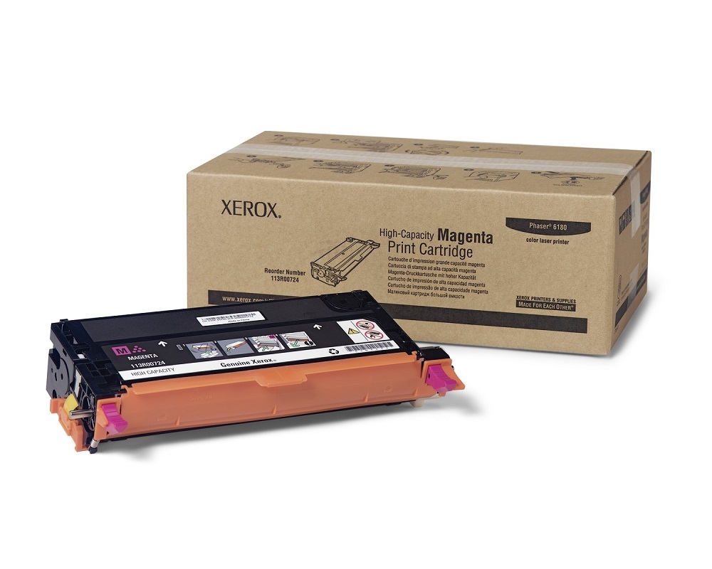 Xerox Phaser 6180 Magenta High capacity print cartridge