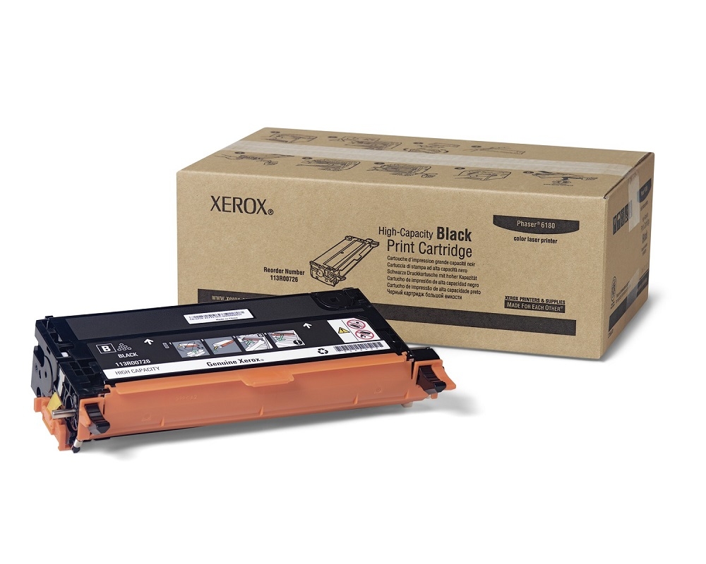 Xerox Phaser 6180 Black High capacity print cartridge