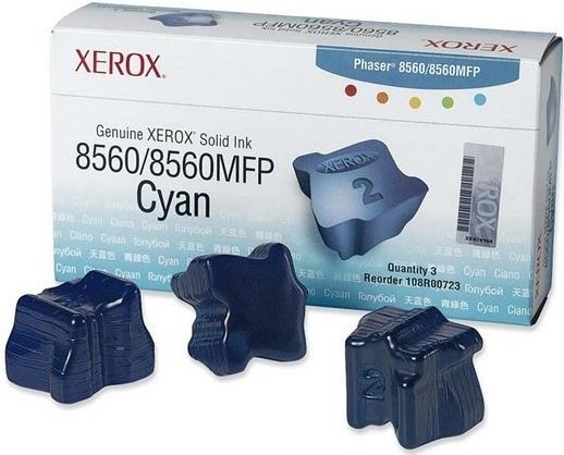 Xerox Genuine Solid Ink-8560W Cyan (3 STICKS)