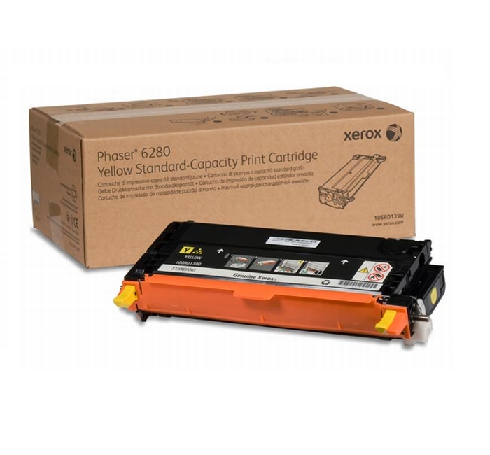 Xerox Phaser 6280 Yellow Standard capacity print cartridge