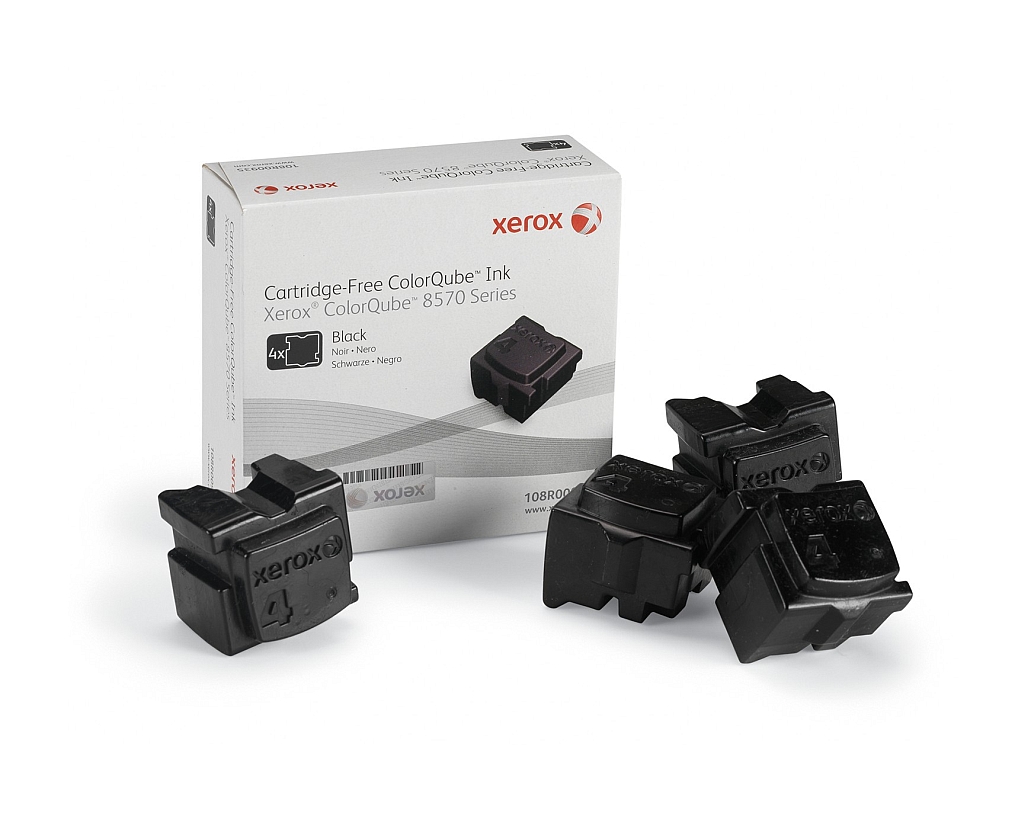 Xerox ColorQube 8570 Ink Black (4 Sticks)
