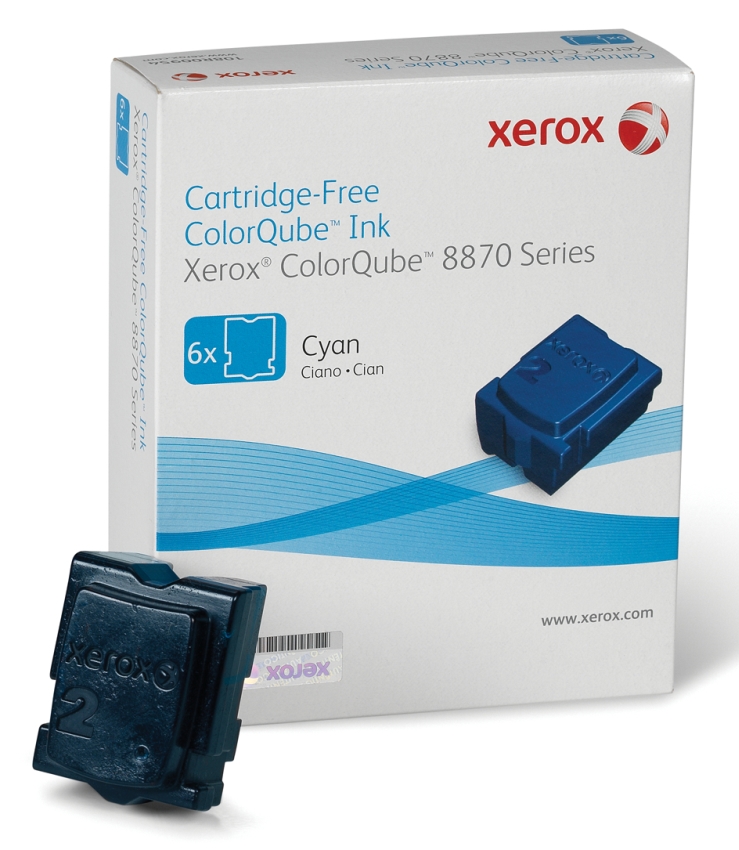 Xerox ColorQube 8870 Genuine Solid-Ink Cyan