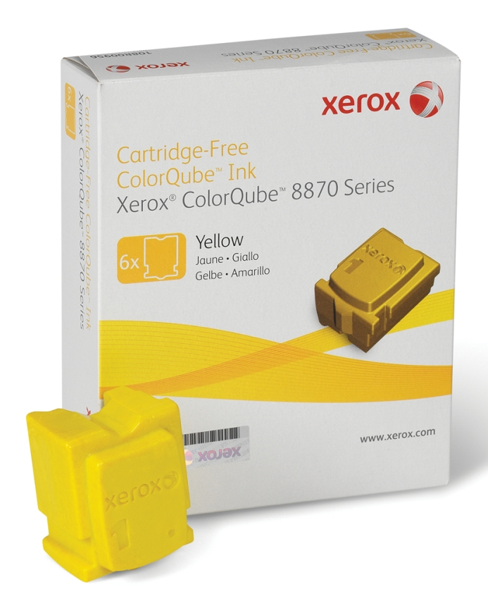 Xerox ColorQube 8870 Genuine Solid-Ink Yellow