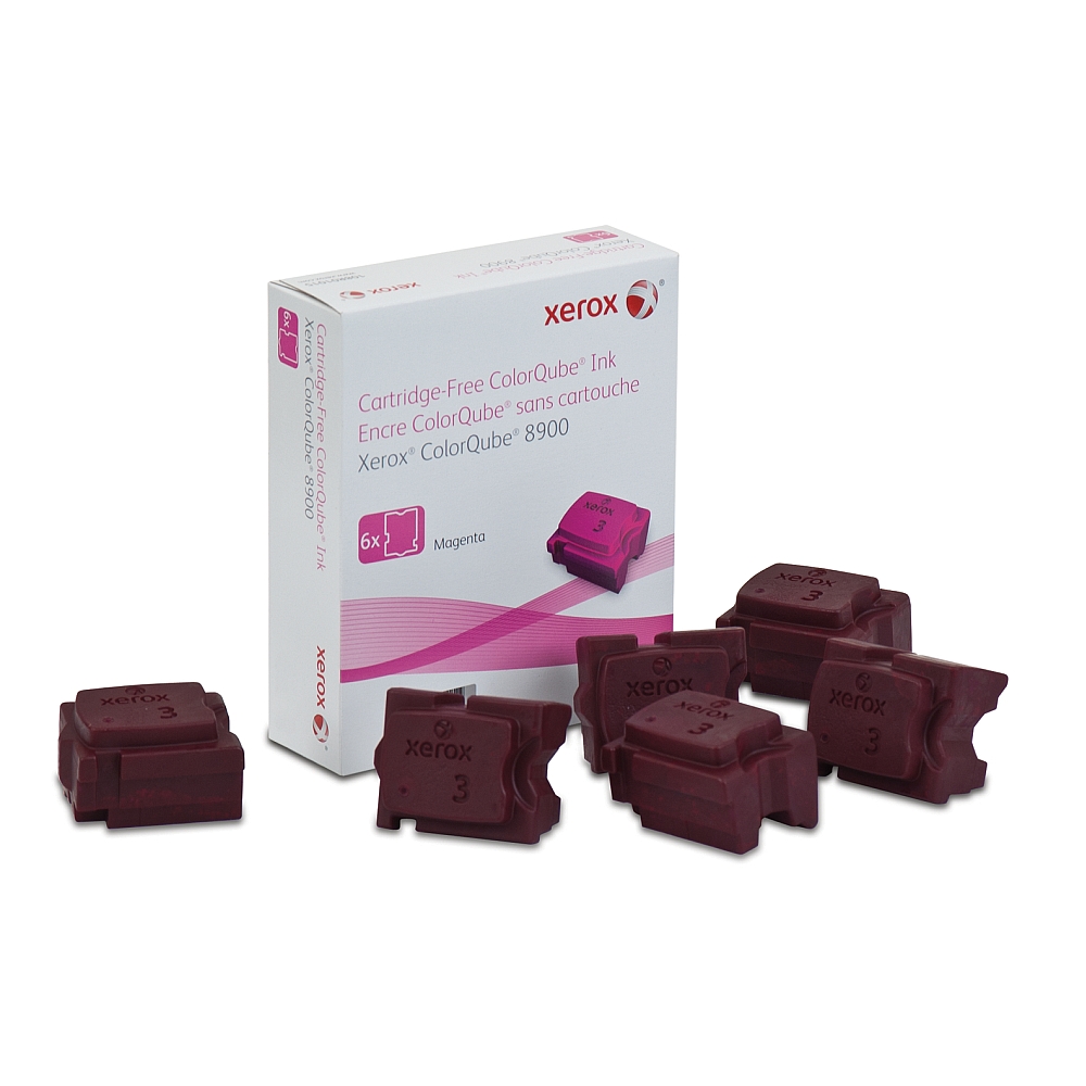 Xerox Xerox Colorqube Ink Magenta, Colorqube 8900 (6 Sticks)