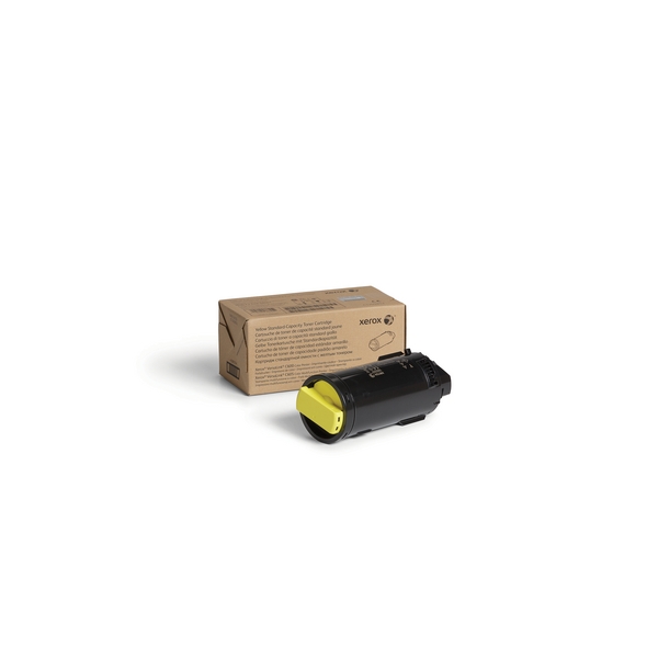 Xerox Yellow Toner Cartrige, STD DMO - VL C600/C605 (6000 Pages)
