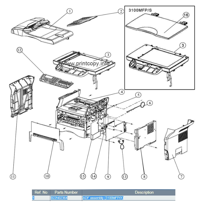 Xerox FLAP EQUIPED V2