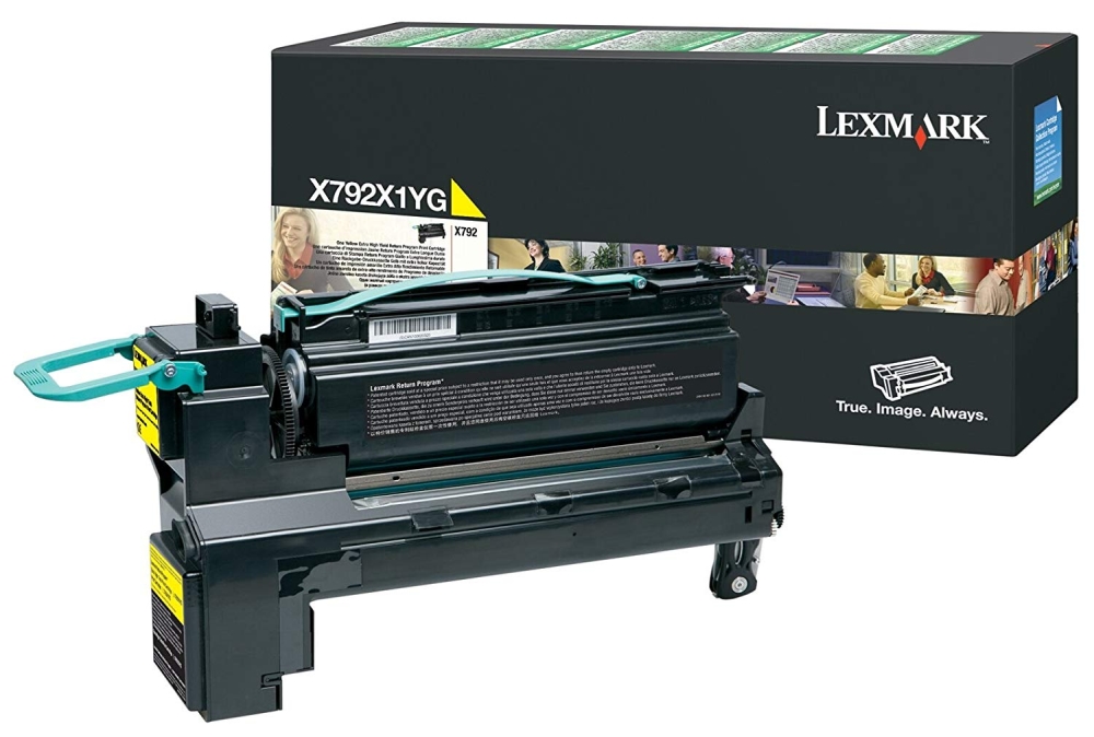 Lexmark X792 Yellow Extra High Yield Return Programme Print Cartridge (20K)