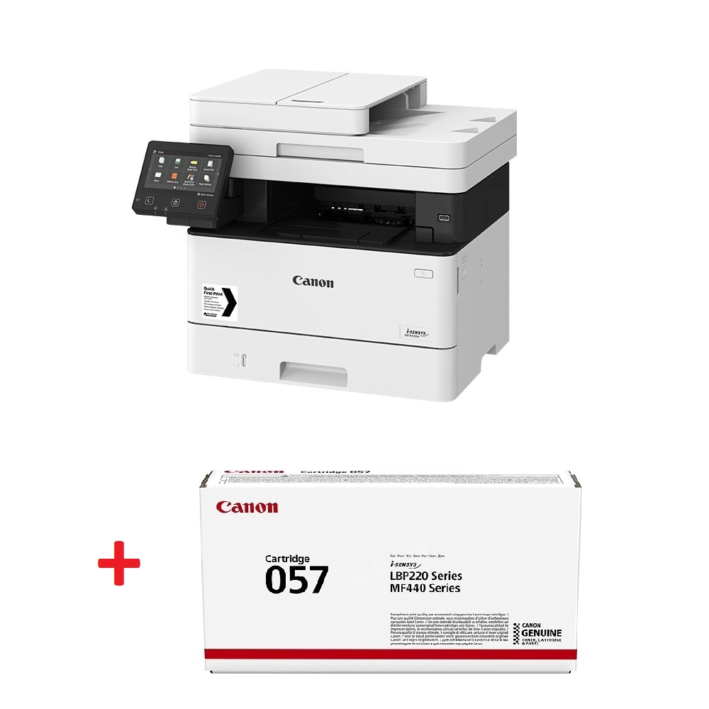 Canon i-SENSYS MF443dw Printer/Scanner/Copier + Canon CRG-057